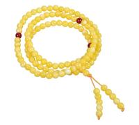 alloneslife Charm Smooth Prayer Beads Necklace Lightweight Rosary Beaded Jewelry for Mindfulness Rituals Prayer Beads Bangle