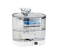 alloneslife Drinking Fountain Pet Water Dispenser Automatic Water Feeders Quiet Water Bowl For Multiple Pet