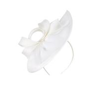alloneslife Ear Headband,Cosplay Hairband,Unisex Wedding Headgear Hat Breathable Sun Hat Headpieces Party Headwear for Outdoor Activities(White)