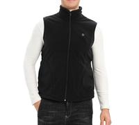 alloneslife Electric Heating Vest 3 Temp Gear Rapid Warmth In Minutes Stretchable Fabric Vest For Waist Relief Outdoor Use Family Elderly