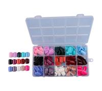 alloneslife Elegant Touch False Nails,Stick on Fake Nails,Fake Nails Acrylic Nails Tips Square/Almond/Stilettos/Coffin Falses Nails 360pcs Full Artificial Nails with Case(19)