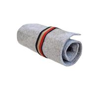 alloneslife Fabric Pen Storage Rolls Up Case with 11 Elastic Holders Great for Traveling Artists and Sketching Enthusiasts Elastic Band Pencil Wrap