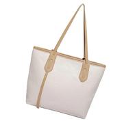 alloneslife Fashionable Carryall Bag Tear Resistant PU Leather Underarm Purse Comfortable Strap Essential Shoulder Bags For Work Practical PU Commuters Bag