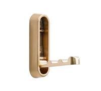 alloneslife Foldable Wall Hook for Clothes and Accessories Invisible Folding for Bedrooms and Offices Bathroom Towel Hanger Black Folding