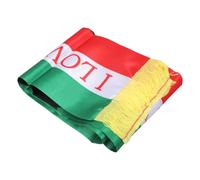 alloneslife Football Fans Scarf Cultural Colorful Neckerchief Unisex Decoration Scarf Party Decorations(Section 1)