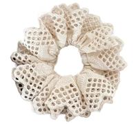 alloneslife Hair Scrunchies,Scrunchies for Women,Practical Hair Tie Elastic Hair Scrunchies Lace Trim Hair Rope Woman Ponytail Hair Tie for Girl Hair Styling Tool(1T)