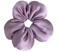 alloneslife Hair Scrunchies,Scrunchies for Women,Princess Ruched Scrunchies Floral Hair Tie Flower Hair Rings Enchanting Floral Hair Tie Hair Rope for Girl(Purple)