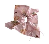 alloneslife Hair Scrunchies,Scrunchies for Women,Princess Scrunchies Ribbon Hair Tie Ribbon Hair Holder Enchanting Bows Hair Tie Hair Rope for Girl Scrunchies(Pink)