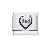 alloneslife Heart Letter Jewelry Accessories with Modular Design Jewelry Components for Easy Assembly and Styles Stainless Steel Accessories