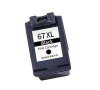 alloneslife High Capacity 67XL Cartridge Black/Color For 2723 2721 2330 4122 Multiple Printer Models Long Time Printing Solution Printer Supplies