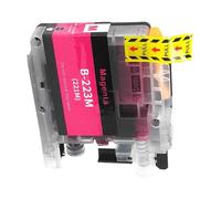 alloneslife High Efficiency Printer For LC223 LC221 DCP-J152W J4620DW Models Extended Page Count Low Cost Per Page Office Document Photo Cartridge