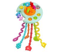 alloneslife Interactive Toddler Toy Develops Motor Skills with Push-Pull Actions & Parent-Child Bonding Play Interactive Parent Child Pull String Toy