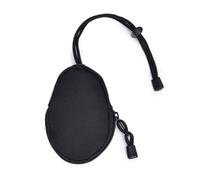 alloneslife Key Holder,Compact Key Holder for Men Portable and Coin Purses Outdoor Zippered Case Bags(Black)