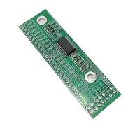 alloneslife MCP23017 Embedded Development GPIO Module, I2C Interface Expansion Board with 16 Channel Layout, Compact PCB Form for Organized Project Wiring