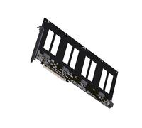 alloneslife PCIe 5.0 X16 to 4 Port E1.S / E3.S EDSFF 4C+ Adapter Hard Disk Splitter R37A R37D PCIe 5.0 X16 4x128Gbps Expansion Card