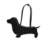 alloneslife Practical Dachshund Shoulder Bag PU Leather Underarm Purse Casual Armpit Bags for Commuting and Leisure Activities Unique Dog Designs Purse