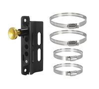 alloneslife Precisions Fit Extinguishers Mount Bracket Holder for ATVs UTV Motorcycle Roll Cages Tubes and Common Aluminum Mount Bracket