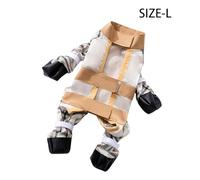 alloneslife Protective Dog Boot With 360 Degrees Waterproofed Fabric Secure Reflective Features Multiple Size Antislip Dog Shoes Outdoor