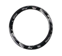 alloneslife Racing Inspired Trunk Button Rings Trunks Buttons Cover Carbon Fiber Dynamic Visual Designs Car Accessory For Auto Auto Model Trunk Decal