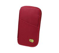 alloneslife Secure Passports Holder Travel Organized with Multiple Compartments Storage Case for Tickets Credit Cards and Documents Passport Organizer Travel Document Bag