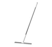 alloneslife Silicone Squeegee Broom 36cm Multi-Surface Scrubber With Ergonomic Handle NonSlip Grip For Bathroom Floor Tool Silicone Floor Scraper