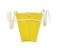 alloneslife Top Canvas Bouquet Tote Bag with Long Shoulder Straps, Tapered Shape and Wrap Tie for Flower Carry Flower Tote Bag in Canvas with Long Carry Straps