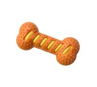 alloneslife Tough Squeaky Dog Toy For Powerful Chewers Hygiene Bone With Double-Layer Durability & Easy Squeaky Dog Chew For Aggressive Chewers Chew