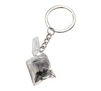 alloneslife Transparent Water Bag Keychain Pendant Accessory Unique Marine Animals Pendant Keyring Charm for Bag Box Car Key Jewelry