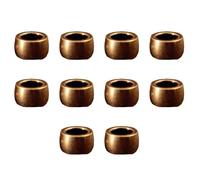 alloneslife User Friendly Recycled Copper Paracord Clasp Charm Decorative End Piece for Bracelets Keychains Jewelry Crafting User Friendly Copper Jewelry Findings