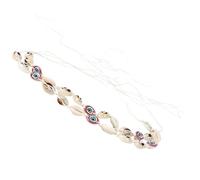 alloneslife Waist Rope Belt for Women Dress Hat Lustrous Seashells Chain Belt Waist Jewelry Party Waist Hat Accessories