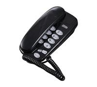 alloneslife Wall Mounted Phone Fixed Landline Desktop Telephones with Call Light, Mute, Pause, and Redial Function Clear Sound Wall Mounted Phone Fixed Landline Desktop Telephones with Call Light