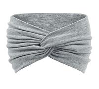 alloneslife Wide Headbands Soft Elastic Hair Bands For Women Running Sport Fitness Running Sweatbands Stretchy Hair Accessories(Light gray)