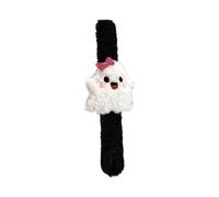 alloneslife Wristbands with Pumpkin Witch Designs, Costume Addons | 6 Lovely Halloween Character Wristbands, Soft Fleece Substance Comfortable for Everyone Day Wear