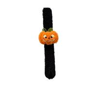 alloneslife Wristbands with Pumpkin Witch Designs, Costume Addons | 6 Lovely Halloween Character Wristbands, Soft Fleece Substance Comfortable for Everyone Day Wear