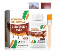 Allony 100ml Rust Stain Remover, Rust Converter for Cars, Rust Remover, Non-damaging to Metal Paint, Suitable for Car Bodywork, Metal, Radiator, Bikes, Vehicles, Gates