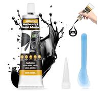 ALLONY Car Body Adhesive Black Windscreen Adhesive Car Sealant Waterproof Body Sealant Profile Rubber Adhesive for Improves Volume and Comfort in Vehicle Interior 100 ml