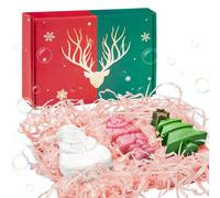 Allony Christmas Soap, Christmas Gifts Women Organic Soap, Natural Soap Bar, Hand Soap Bar Gingerbread Man, Christmas Tree, Snowflakes for Bathroom, Bedroom, Living Room, Kitchen- 3 Pcs (B)
