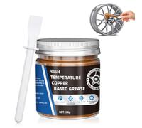 ALLONY Copper Slip Grease, 100g Brake Grease, Silicone Car Grease, Copper Grease, Bearing Grease, Suitable for Bolts, Brake Pads, Valves, Gears, Ships, Ceramic