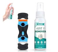 ALLONY Sticky Label Remover, Sticky Stuff Remover, Adhesive Remover Degumming Spray to Remove Glue, Stickers, Labels, Chewing Gums-Glue Remover 120ml+Spatula