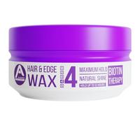 Allored Professional Biotin Therapy Hair Edge Styling Wax - Strong Hold Gummy Wax with Mix Melon Scent - 12 Hours Hold Edge Control Gel for Afro Hair - Aqua Hair Gel for Men & Women 150ml