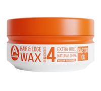 Allored Professional Castor Oil Hair Edge Styling Wax - Strong Hold Gummy Wax with Melon Scent - 12 Hours Edge Control Gel for Afro Hair - Aqua Hair Gel for Men & Women 150ml