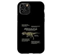Allosaurus Dinosaur Facts Jurassic Prehistoric Paleontology Case for iPhone 11 Pro