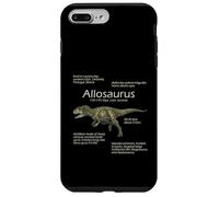 Allosaurus Dinosaur Facts Jurassic Prehistoric Paleontology Case for iPhone 7 Plus/8 Plus
