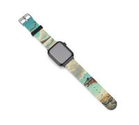 Allosaurus Dinosaur Silicone Watch Strap Compatible with IWatch Adjustable Sports Band Unisex 38mm/40mm