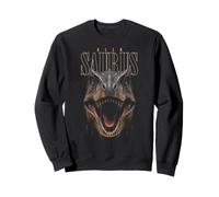 Allosaurus Face Dinosaur Wildlife Nature Dino Allosaurus Sweatshirt