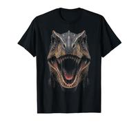 Allosaurus Face Dinosaur Wildlife Nature Dino Allosaurus Value Graphic T-Shirt