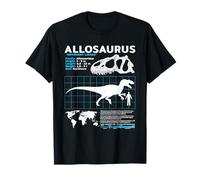 Allosaurus fact sheet Dinosaur Facts T-Shirt
