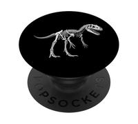 Allosaurus Skeleton Fossil Dinosaur Paleontologist Dino PopSockets Adhesive PopGrip