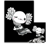 Allosexual Flag Kawaii Jigsaw Puzzles for Adults 1000 Piece Challenging Puzzles Family Game Night Fun DIY Decorative Artwork 1000 PCS(38x26cm)