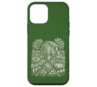 Allotment Garden Vegetables Folk Art Grow Your Own Case for iPhone 12 mini